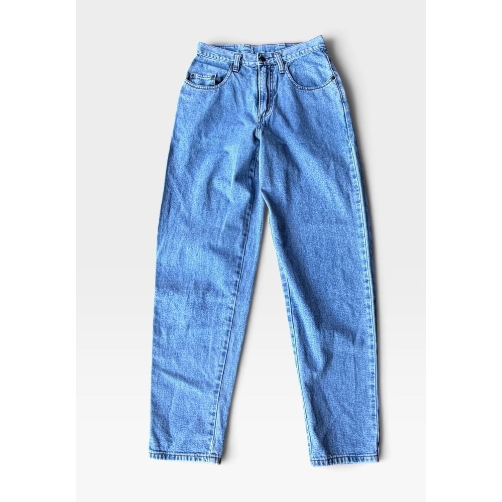 Vintage 1993 Pepe Jeans Francine 27 High Rise Mom Jeans Light Wash Tapered 90s